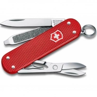 Нож перочинный Victorinox Classic Alox SD Colors, Sweet Berry (0.6221.201G) красный, 58 мм 7 функций купить в 